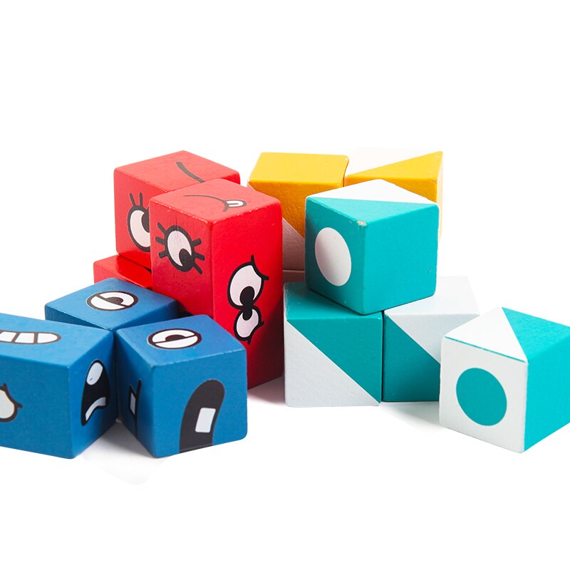 Puzzle Emoji Cube